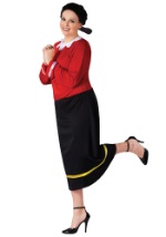 Olive Oyl Plus Size Women's Costume