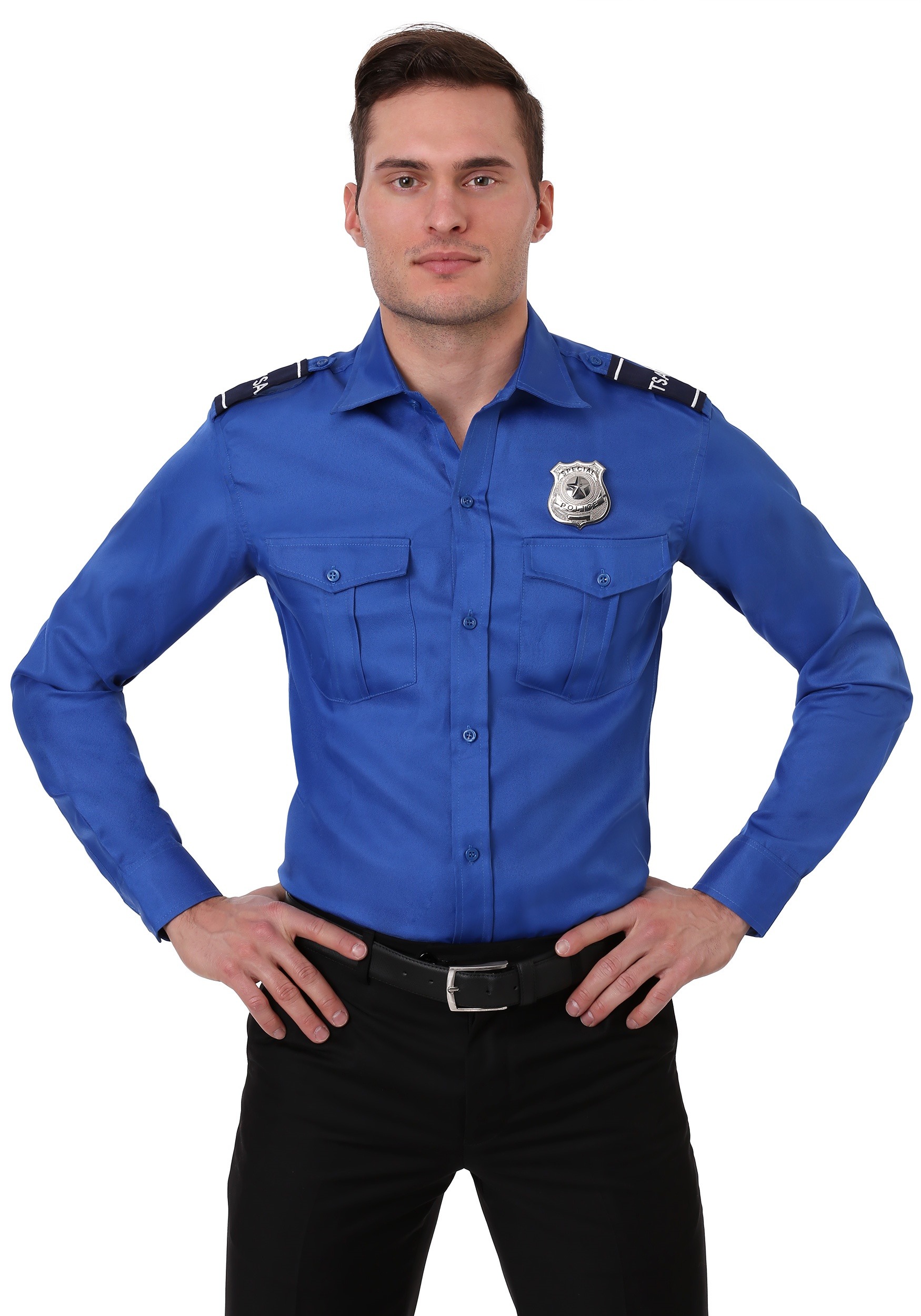 TSA Agent Adult Costume Shirt