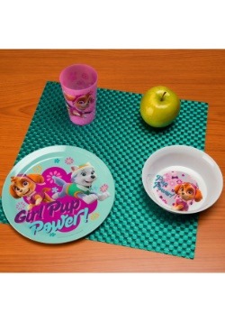 Paw Patrol Skye 3 Pc Dinnerware Set