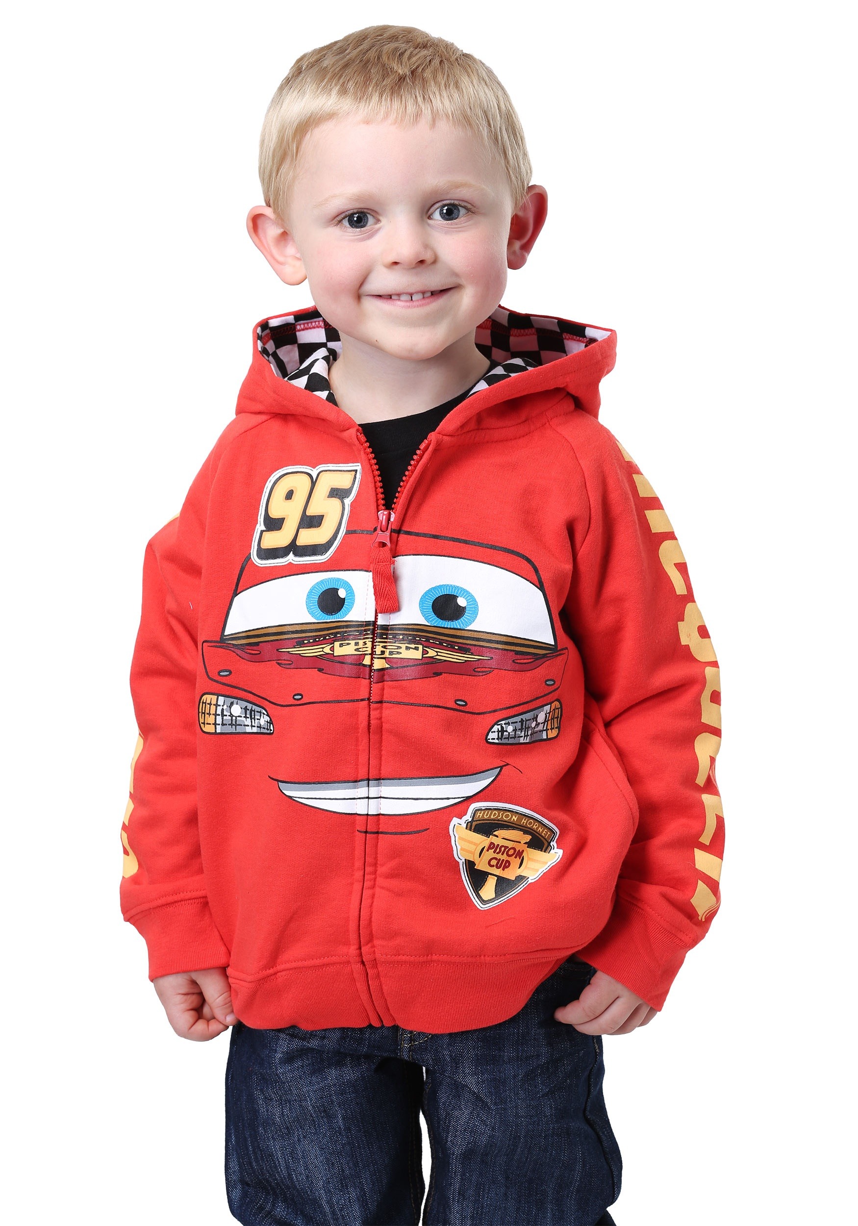 Disney Cars Lightning McQueen Costume Hoodie for Kids