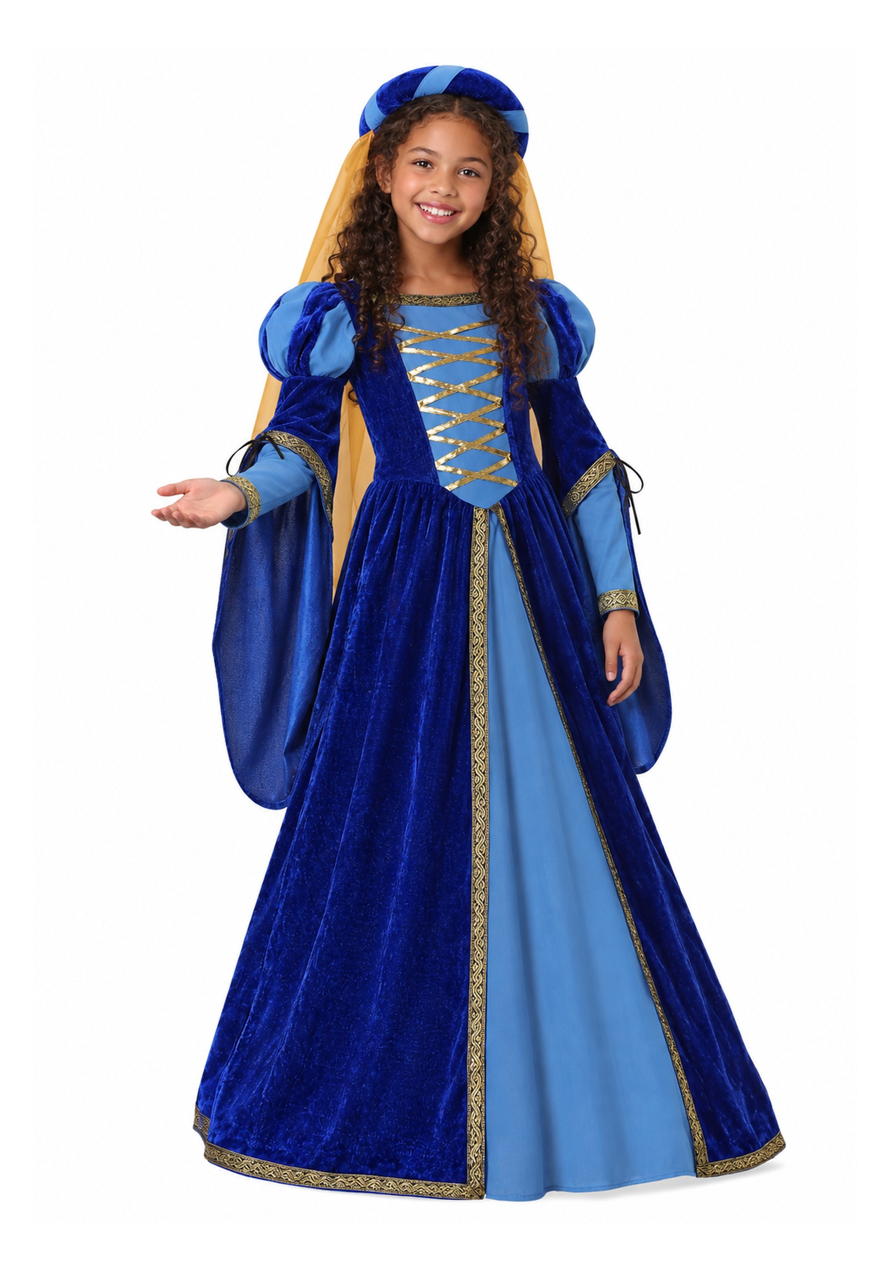 Girl's Renaissance Queen Costume