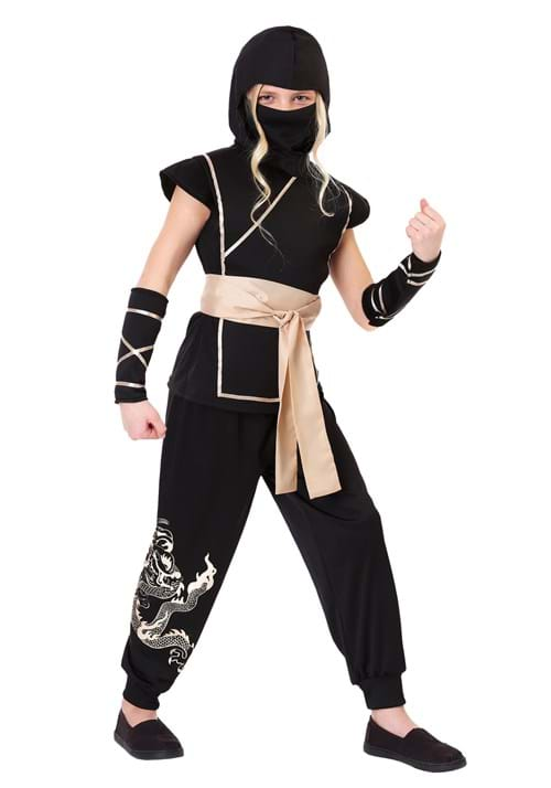 Girl's Guardian Ninja Costume