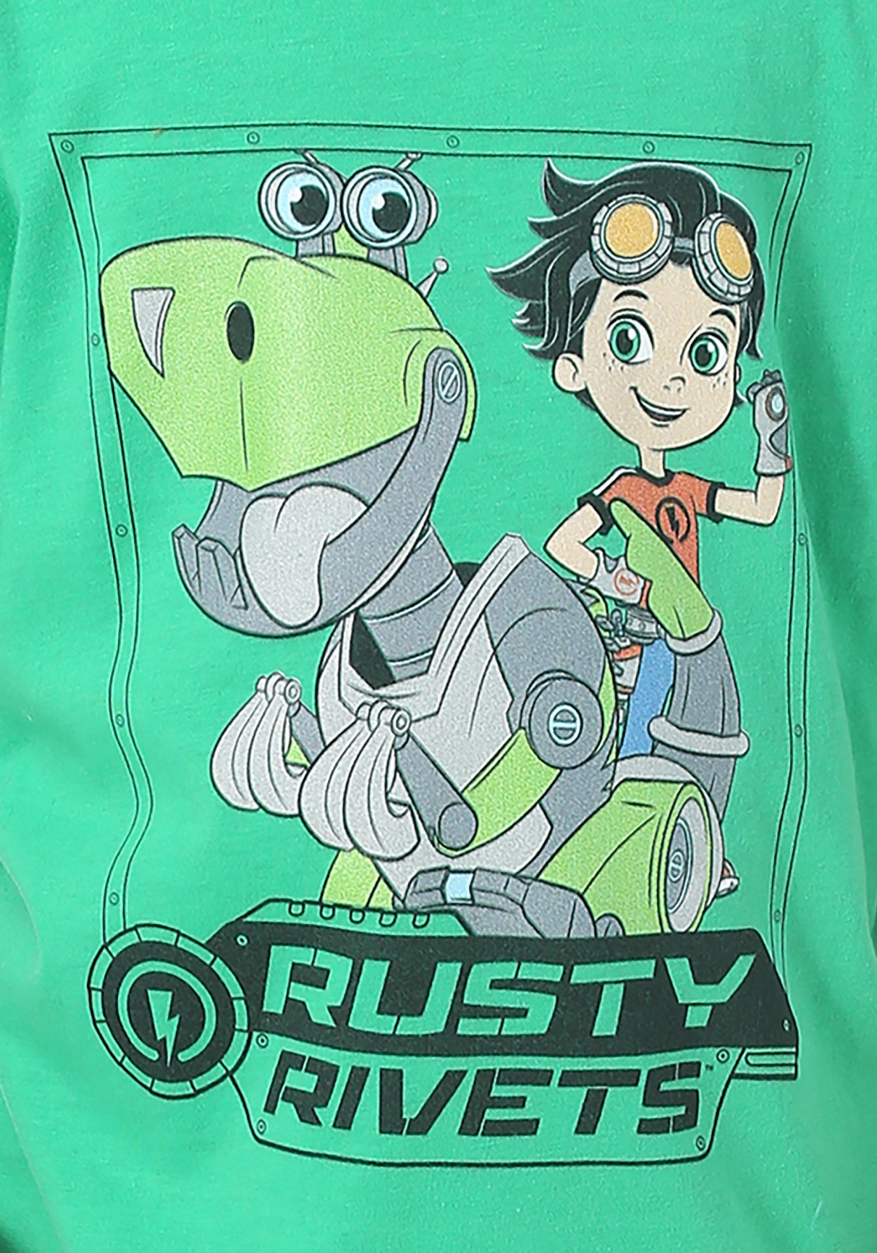 RUSTY RIVETS #2 PERSONALISED CHILDS T-SHIRT 