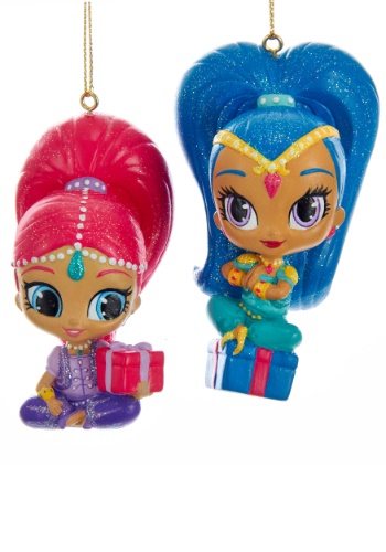 2 Pack Shimmer & Shine Ornament Set