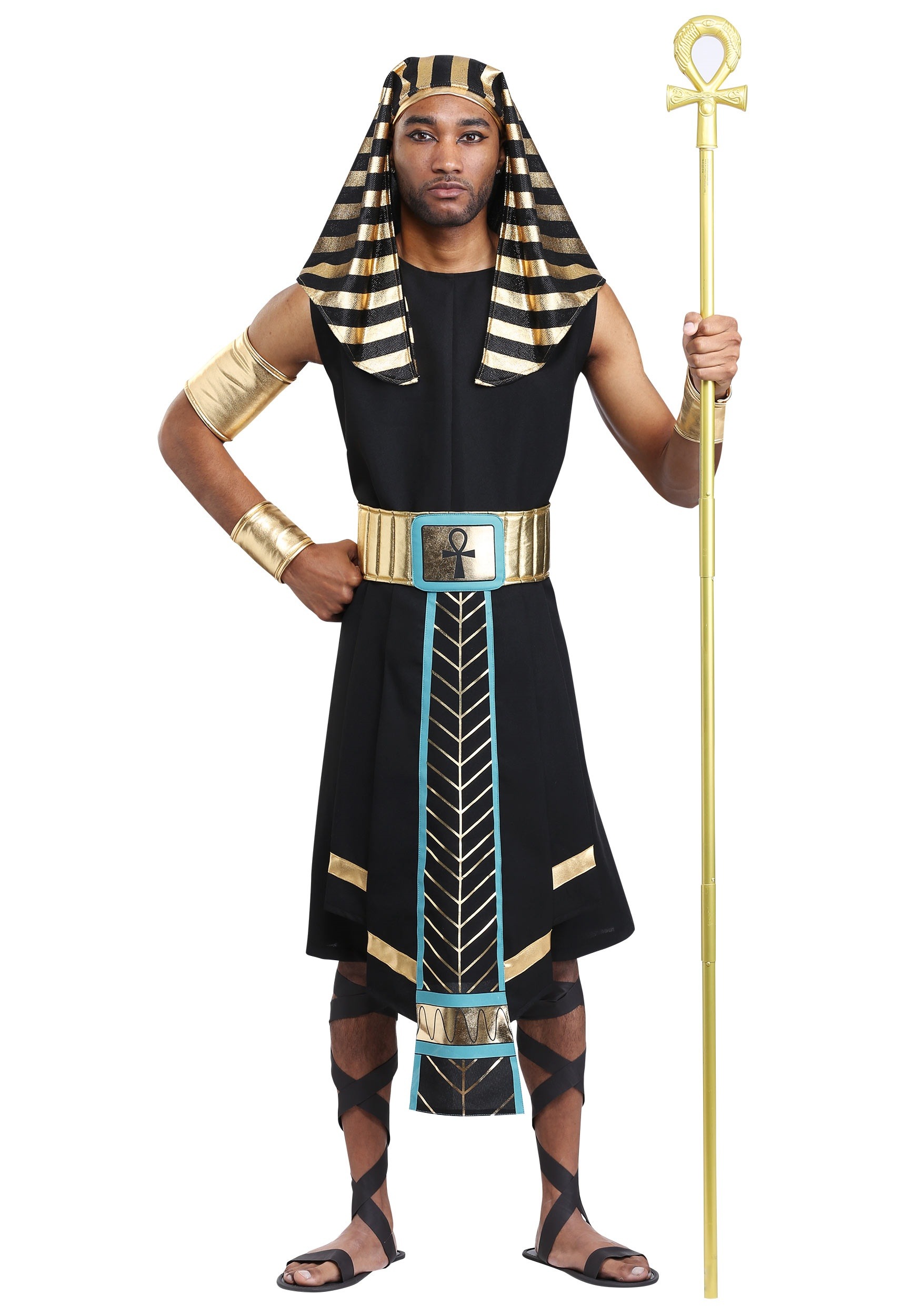 Photos - Fancy Dress FUN Costumes Men's Dark Pharaoh Black/Brown/Blue FUN1636PL