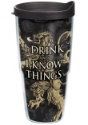 Game of Thrones House Lannister 24 oz Tumbler w/ Black Lid