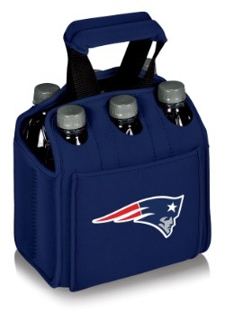 NFL New England Patriots Six-Pack Beverage Carrier