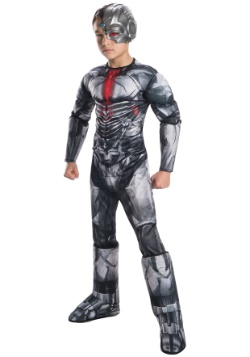 Boys Justice League Deluxe Cyborg Costume
