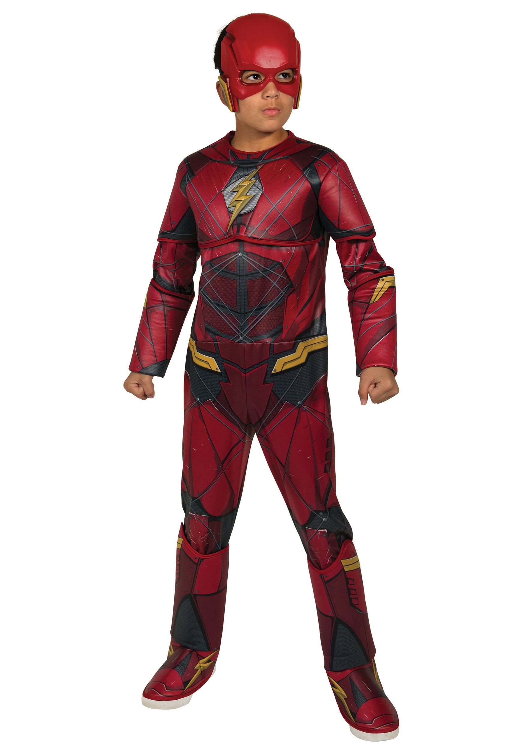 Photos - Fancy Dress Rubies Costume Co. Inc Boys Justice League Deluxe Flash Costume | Superher 