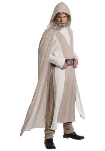 Star Wars The Last Jedi Deluxe Luke Skywalker Mens Costume