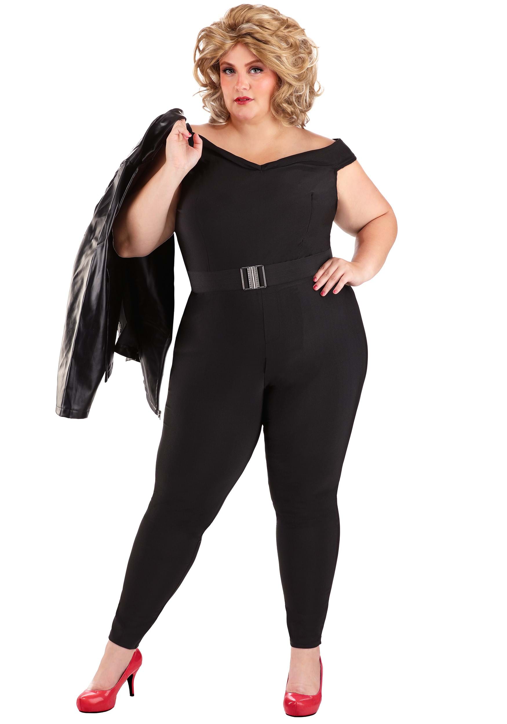 Womens Plus Size Grease Bad Sandy Costume