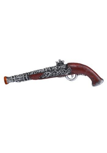 Fun Costumes Pirate Flintlock Pistol Toy Gun, Brown/Silver