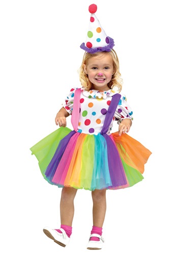 Tutu Big Top Clown Costume for Toddlers
