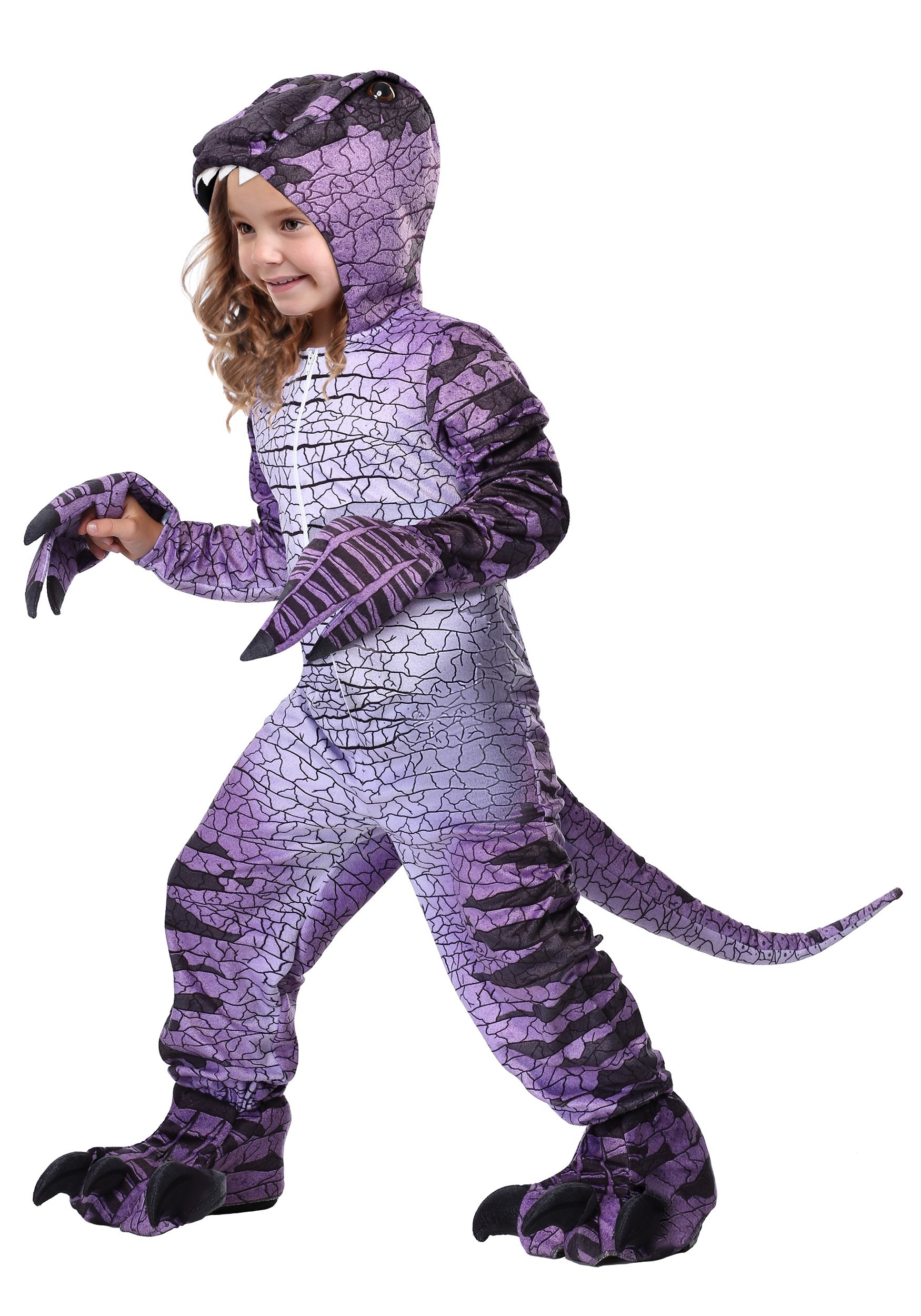 Photos - Fancy Dress Raptor FUN Costumes Ravenous  Child Costume Purple FUN1516CH 