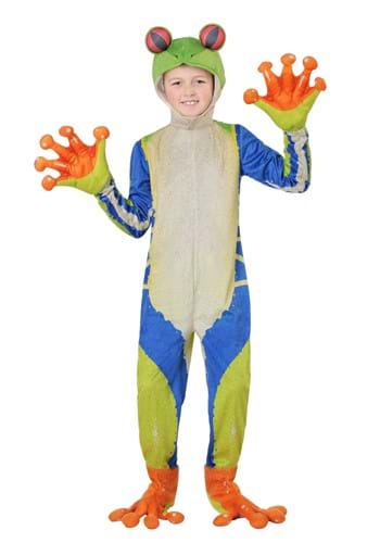Child Realistic Tree Frog Costume