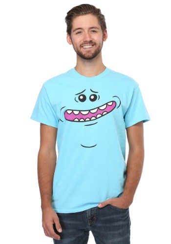 Rick and Morty Meeseeks Face T-Shirt for Men