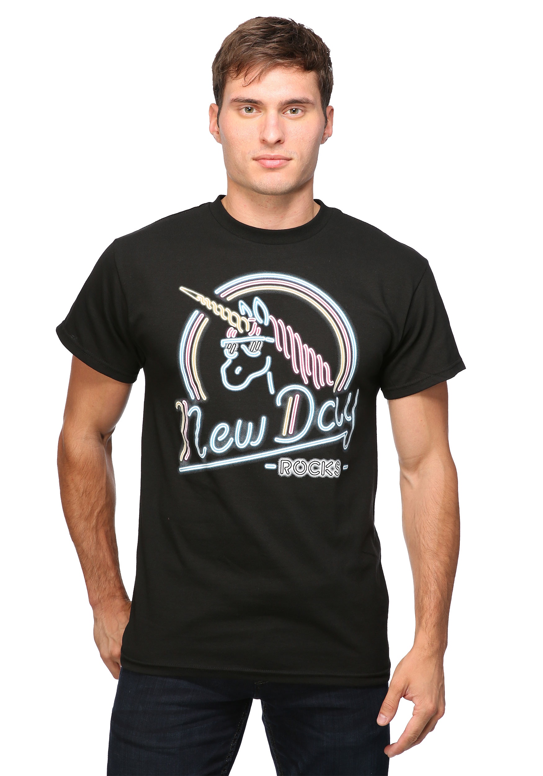 New Day Rocks Mens WWE T-Shirt