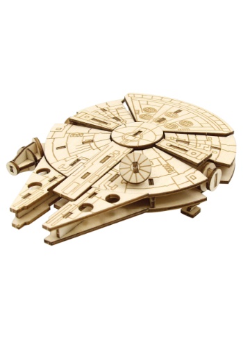 Star Wars Millennium Falcon 3D Wood Model & Booklet