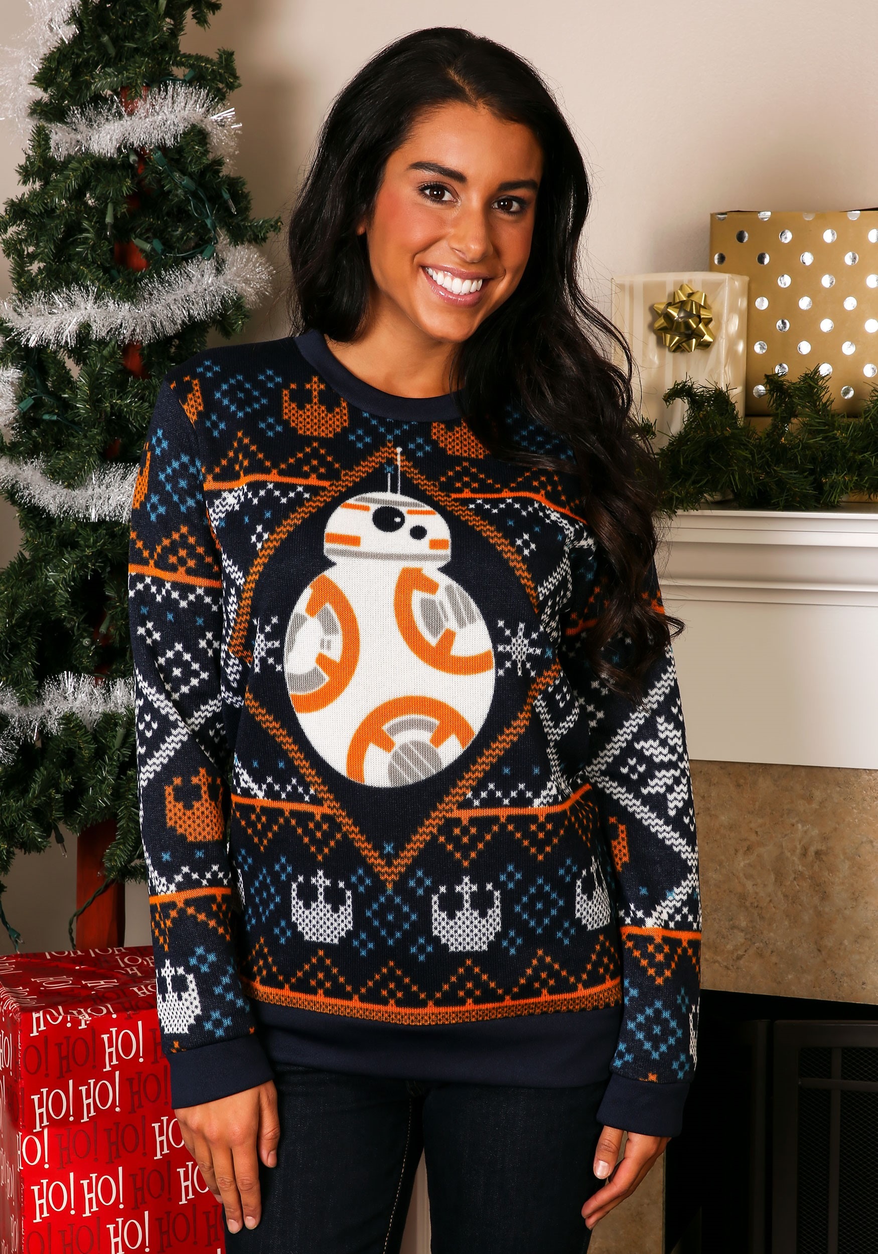 Star Wars Official BB-8 Christmas Jumper/Ugly Sweater 