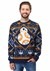 Star Wars BB8 Navy Ugly Christmas Sweater Alt 4