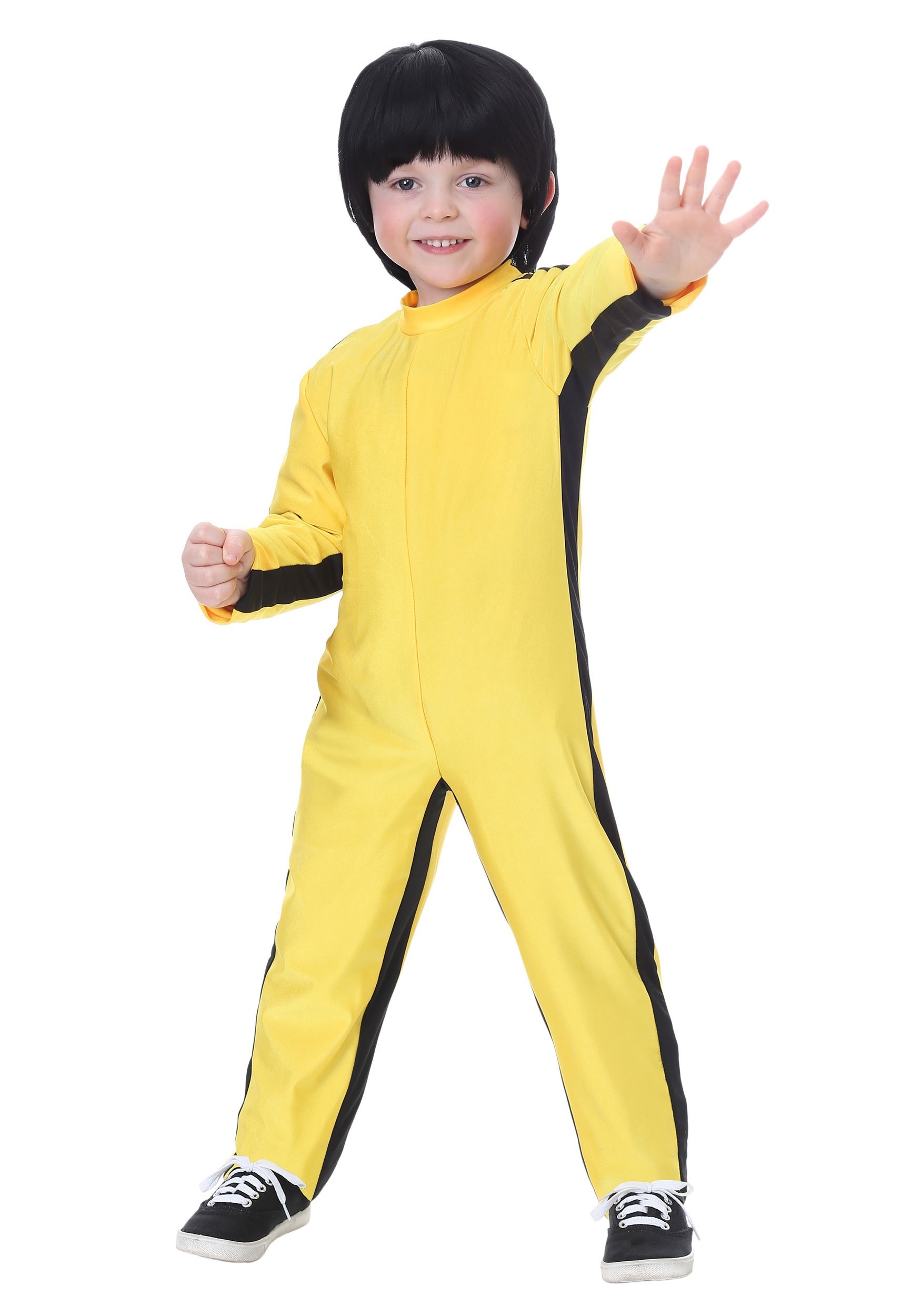 Photos - Fancy Dress Bruce Lee FUN Costumes Toddler  Costume Black/Yellow FUN2290TD 