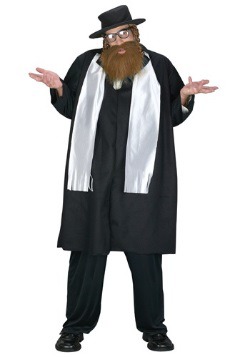 Rabbi Plus Size Costume for Adults