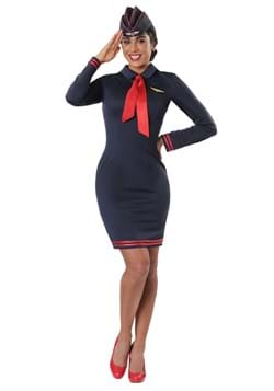 Women's Working the Skies Flight Attendant Costum1e