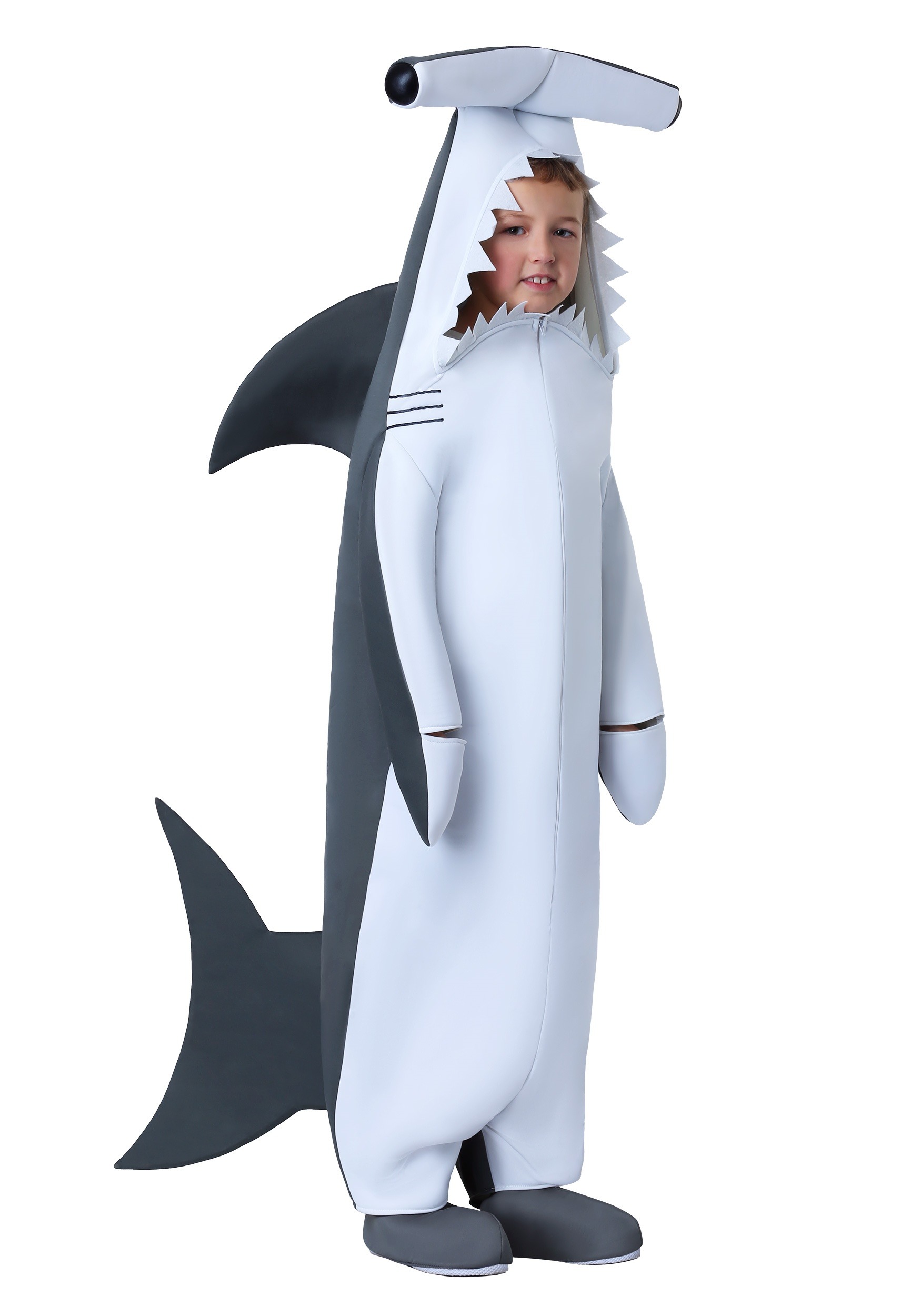 Photos - Fancy Dress SHARK FUN Costumes Hammerhead  Child costume Gray/White FUN2650CH 