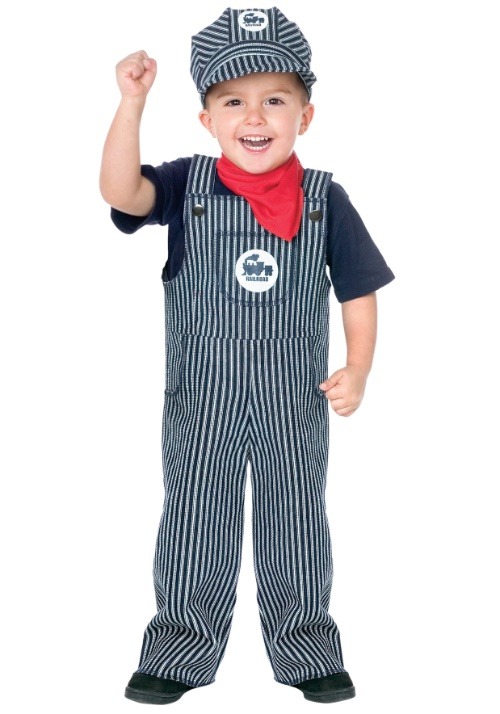 Train Engineer Toddler Costume