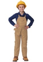 Kids Construction Laborer Costume Alt 1