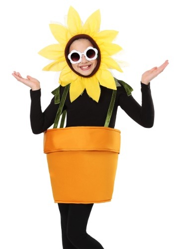 Kid's Flower Pot Costume