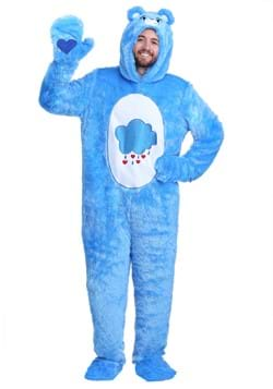 Plus Size Care Bears Classic Grumpy Bear Adult Costume Alt 1