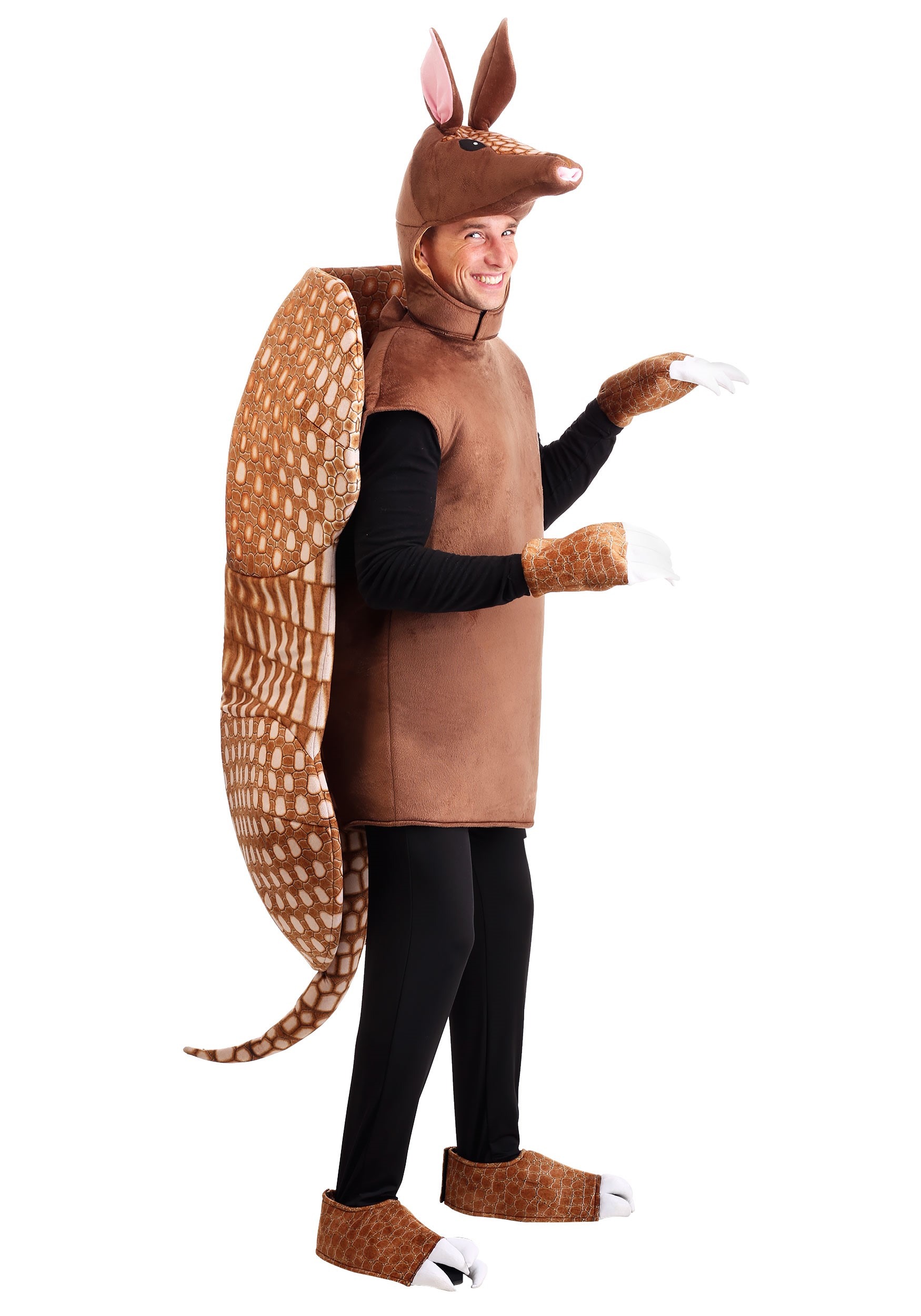 Photos - Fancy Dress Armadillo FUN Costumes  Costume for Adults | Adult Animal Costumes Black 