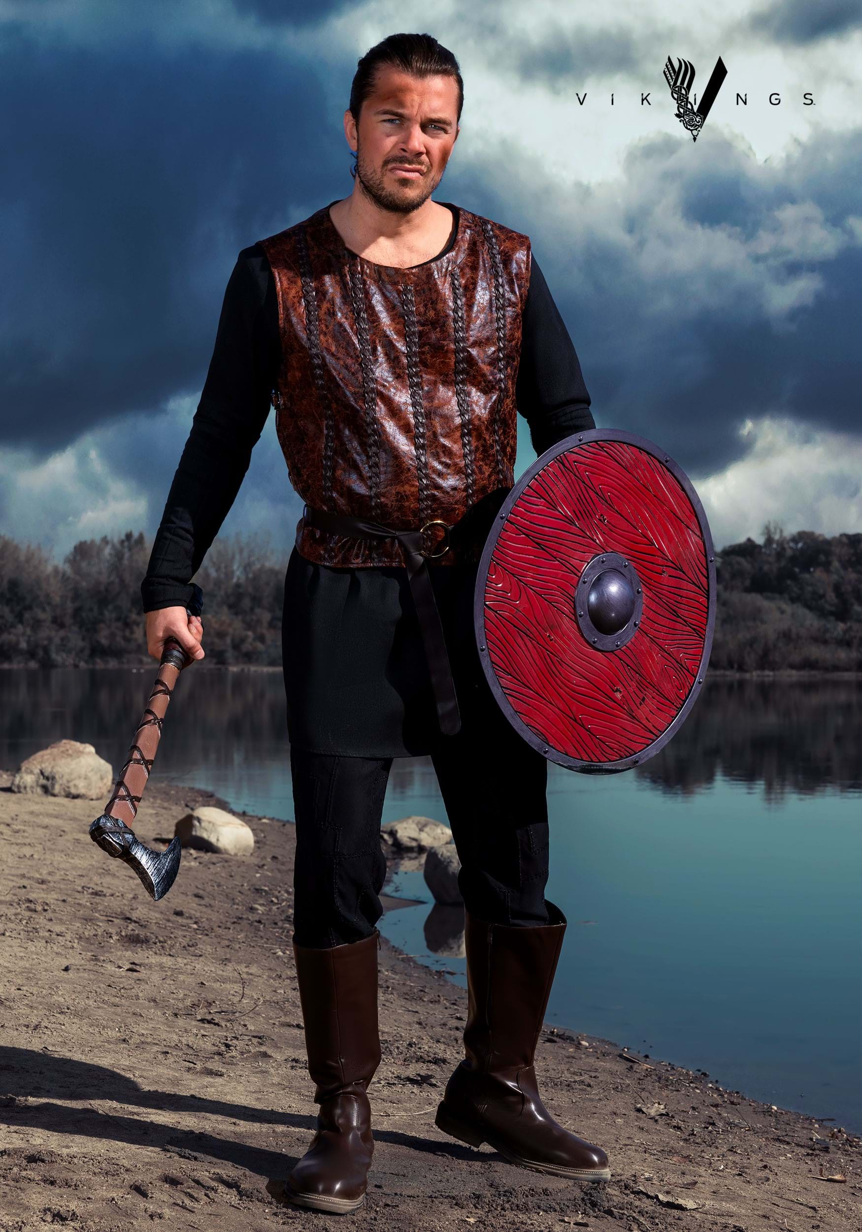 Bjorn Lothbrok Vikings Season 3 Leather Vest