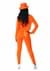 Orange Tuxedo Costume for Women Alt 1