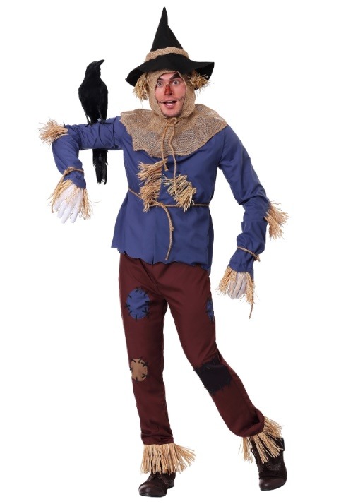 Adult Patchwork Scarecrow Costume