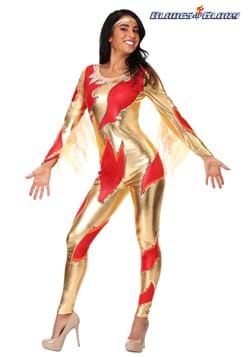 Women's Blades of Glory Fire Jumpsuit Costume
