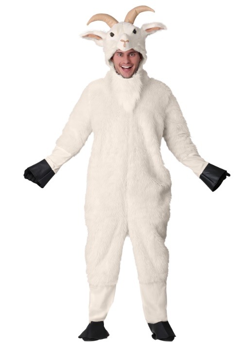 Cozy Plus Size Mountain Goat Costume