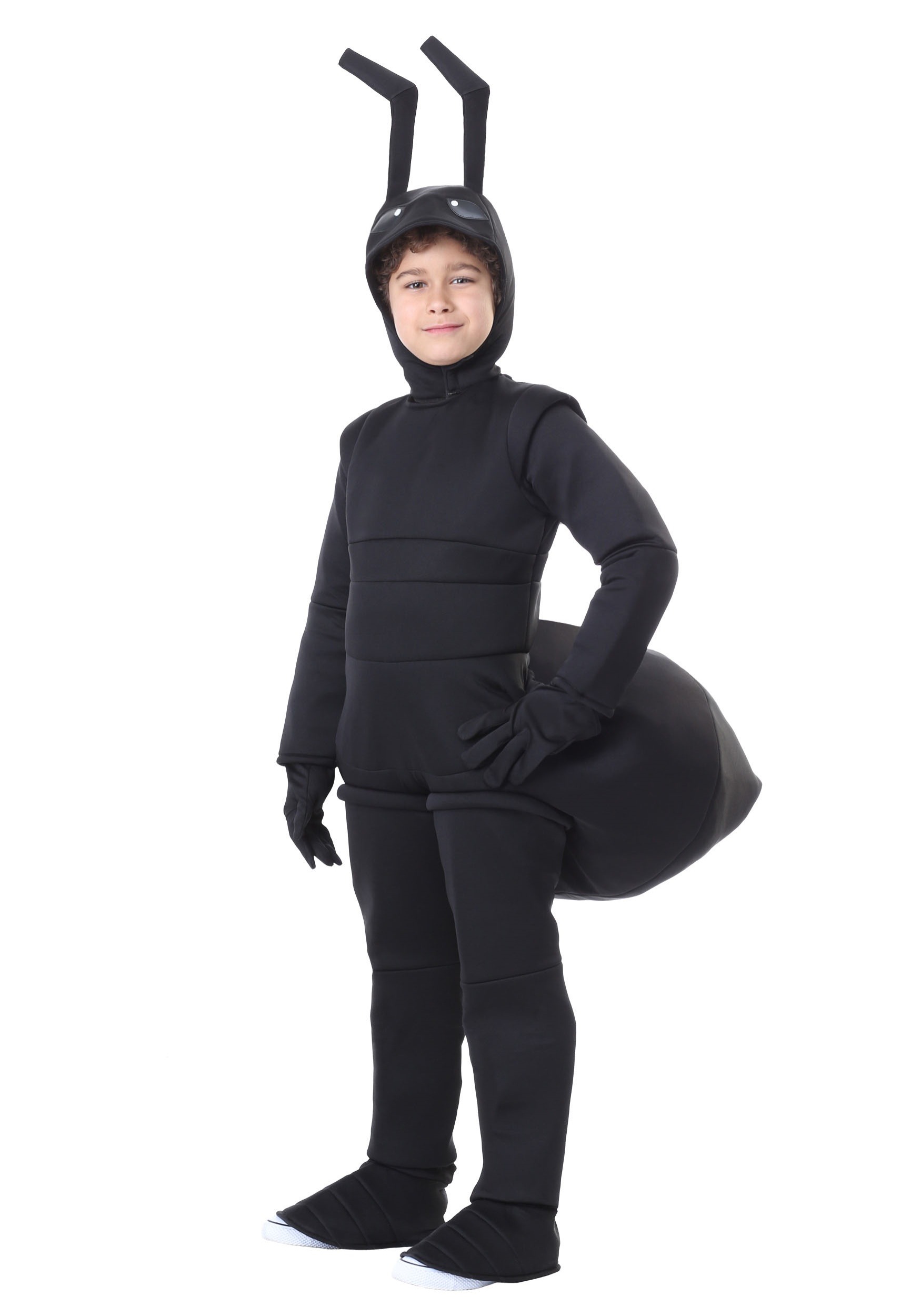 Photos - Fancy Dress ANT FUN Costumes Kid's Black  Costume Black FUN0340CH 