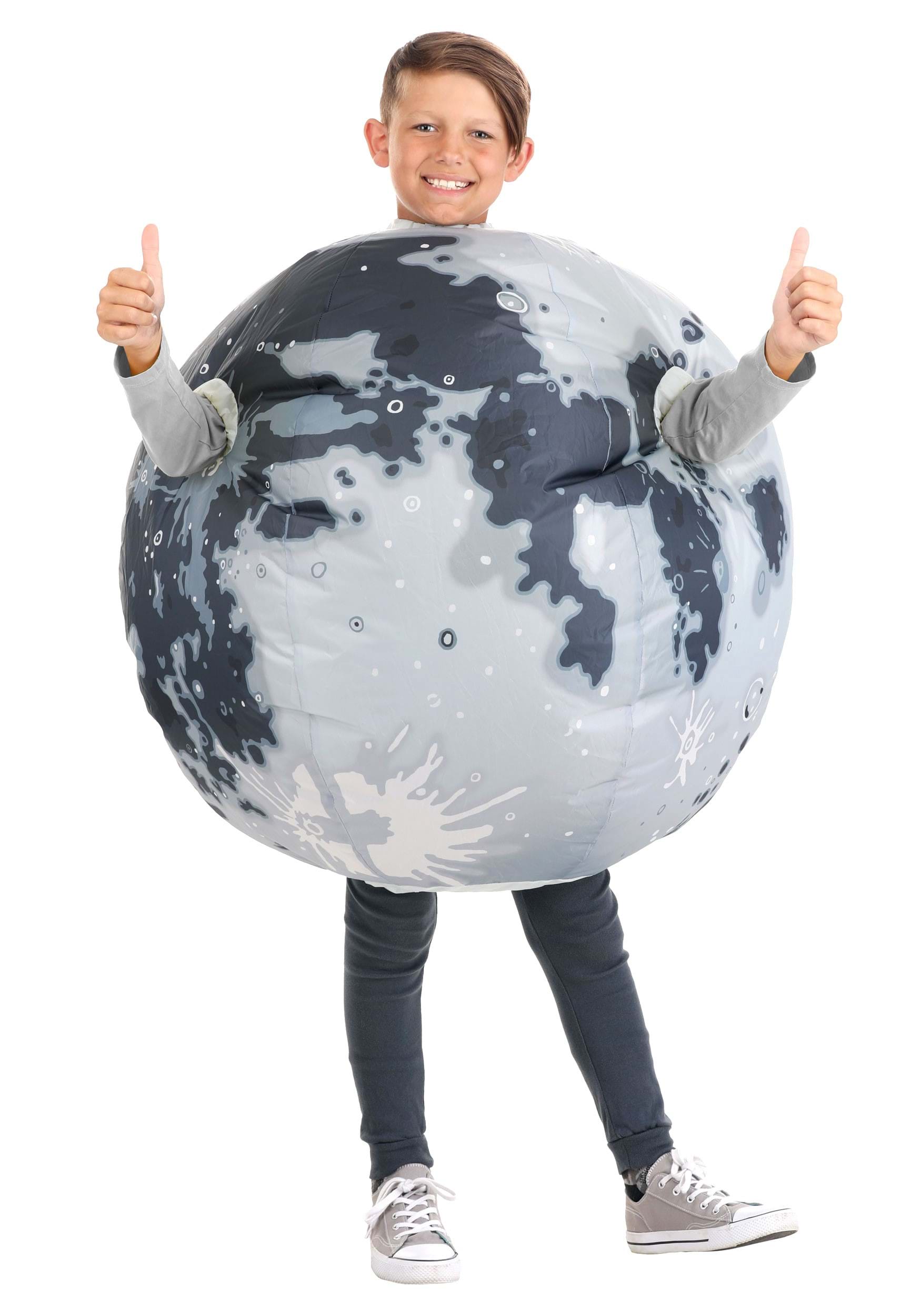 Photos - Fancy Dress MOON FUN Costumes Inflatable  Costume for Children Gray FUN0342CH 