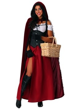 Women's Plus Size Ravishing Red Riding Hood Costume