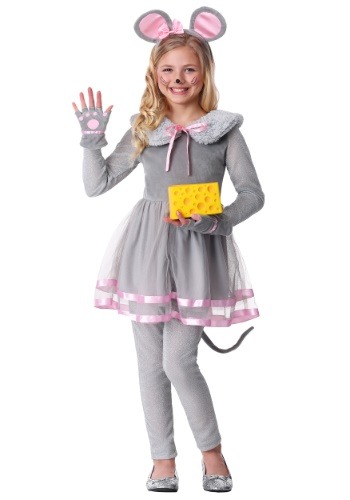 Girls Cute Mouse Costume