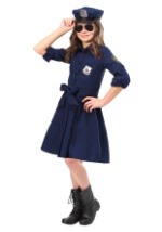 Girls Helpful Police Officer Costume Dress