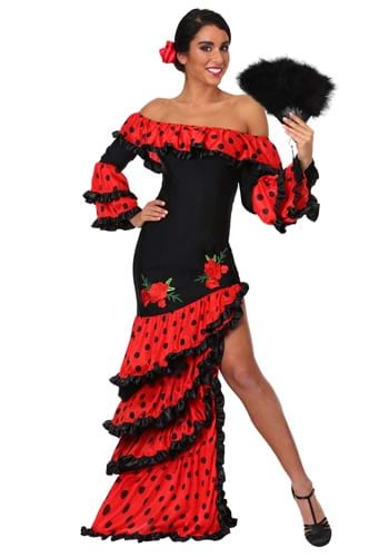 Women's Spanish Senorita Costume