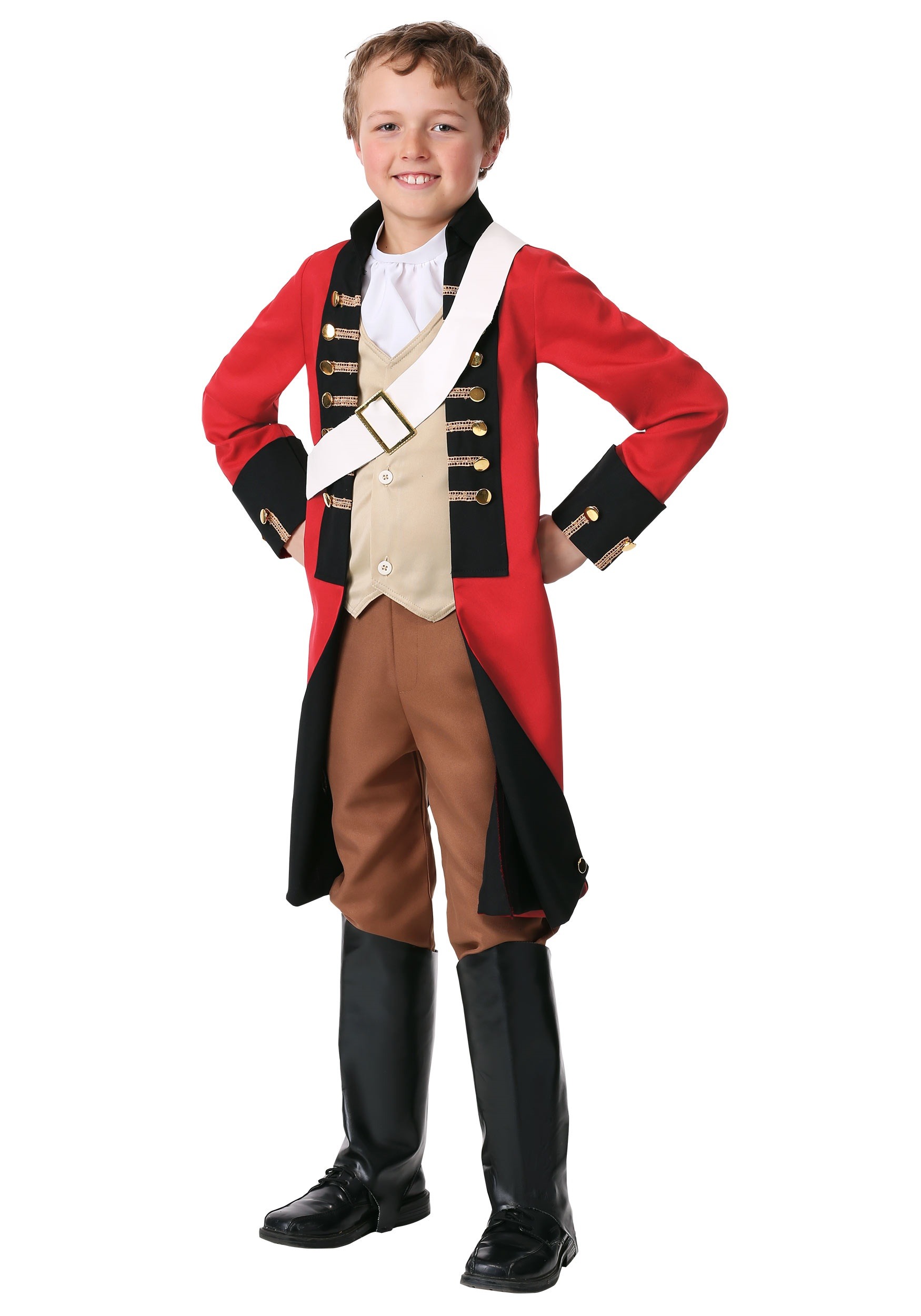British Redcoat Costume for Kids