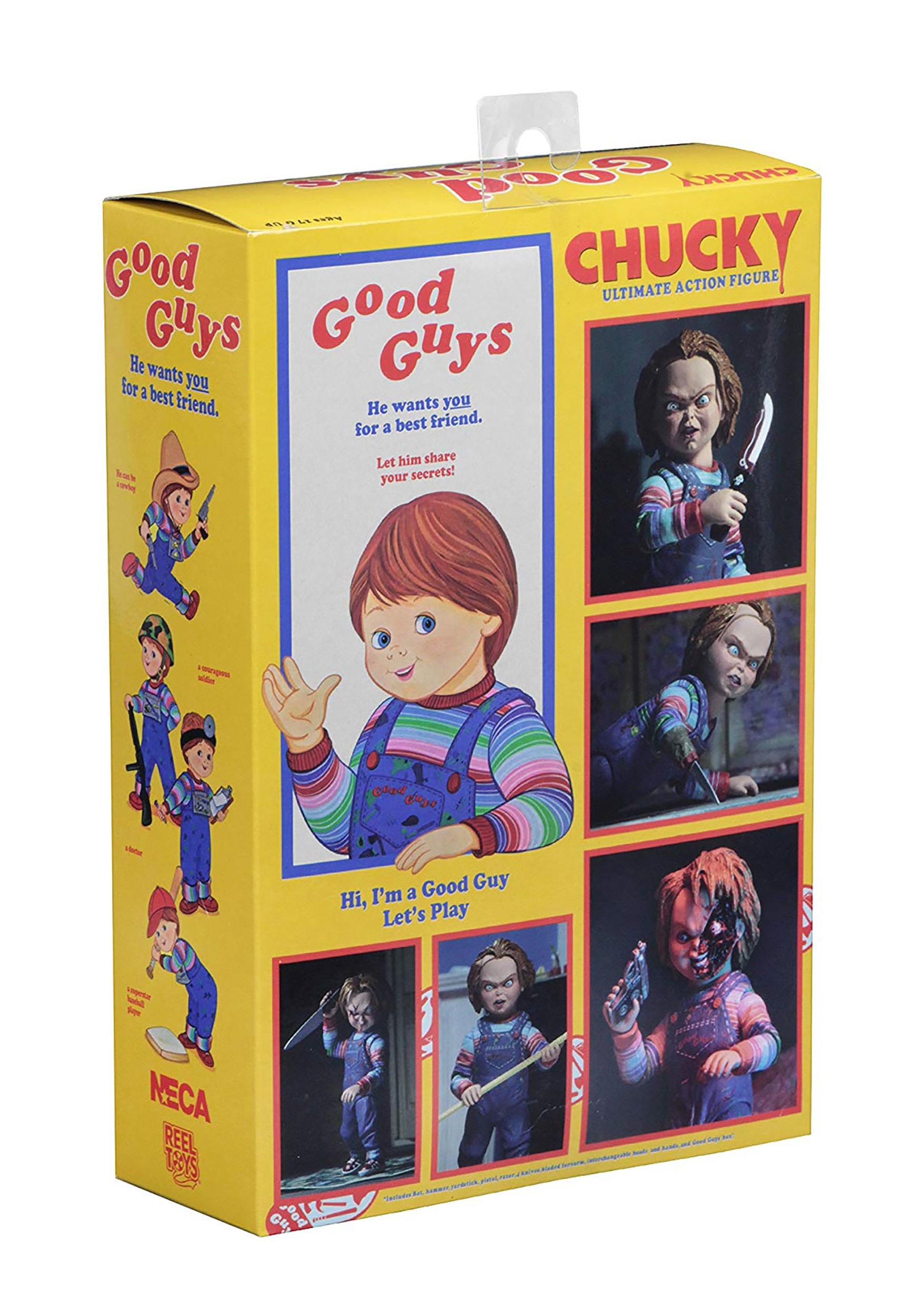 NECA 4 Horror Chucky Good Guys Collectible Action Figure