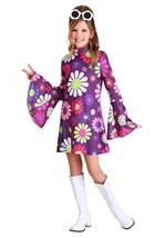 Girls Far Out Hippie Costume