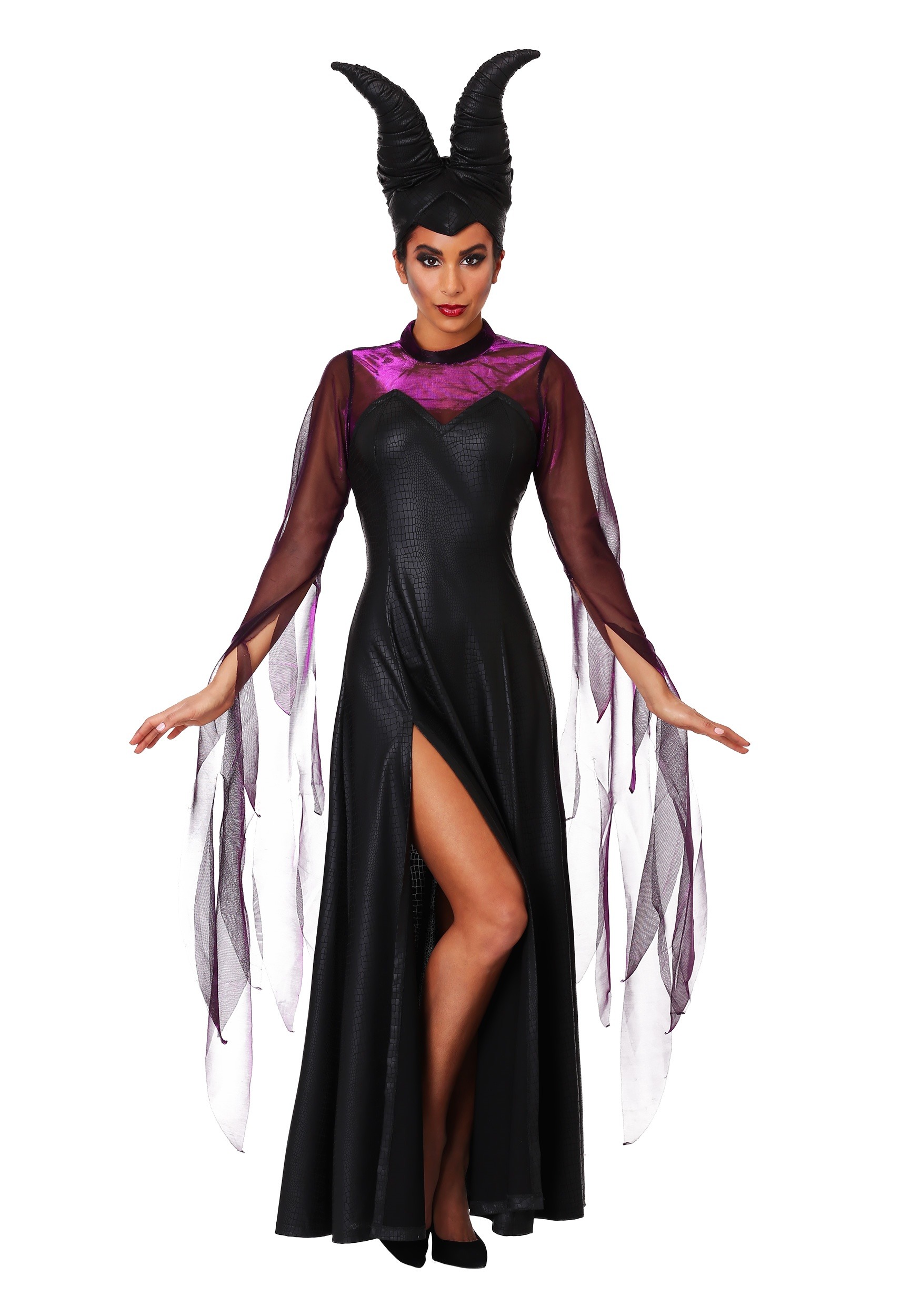 Photos - Fancy Dress FUN Costumes Malicious Queen Women's Costume Black/Purple FUN2627AD