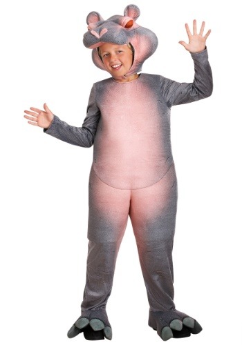 Kid's Realistic Hippopotamus Costume
