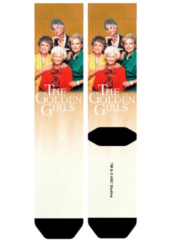 Golden Girls Group Shot Sublimated Socks for Adults